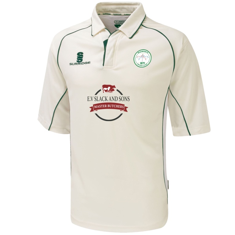 Wadworth CC - Premier 3/4 Sleeve Playing Shirt