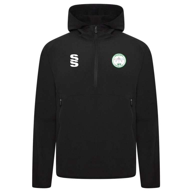Dual Elite 1/4 Zip Hoody / Rain Jacket : Black