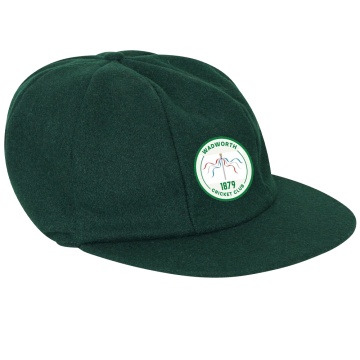 Baggy Cricket Cap - Bottle Green
